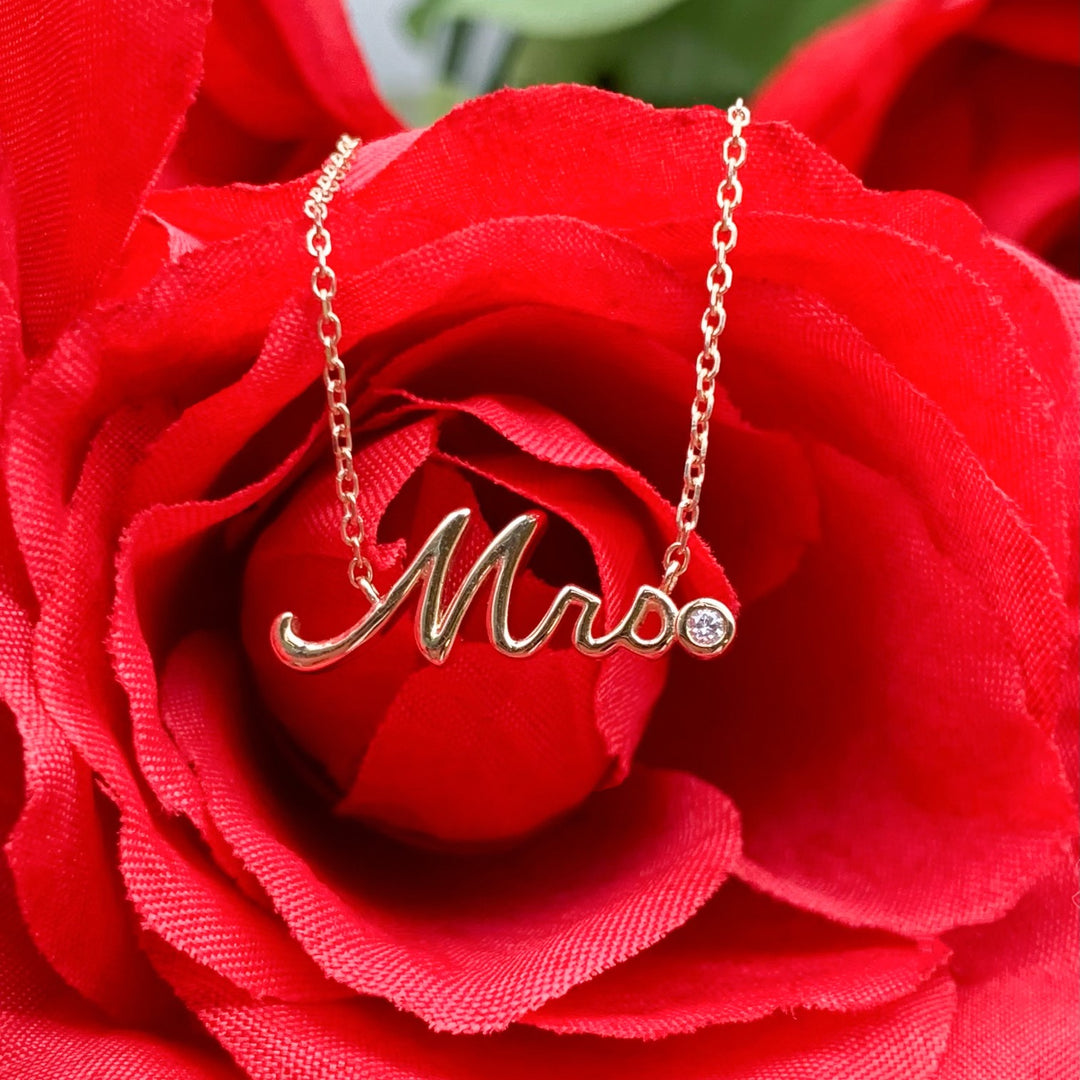 Mrs. Gold Necklace