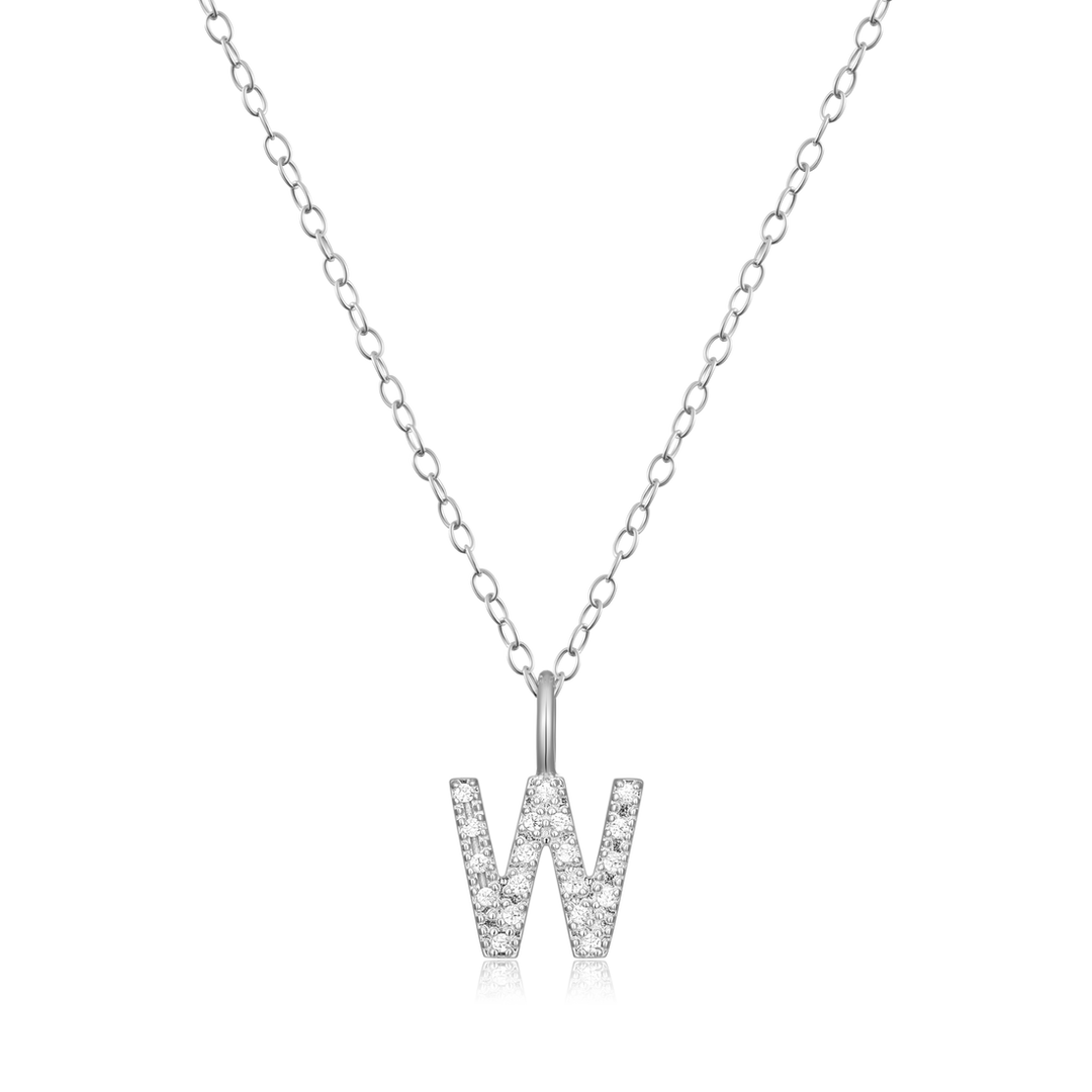 Initial Diamond Necklace