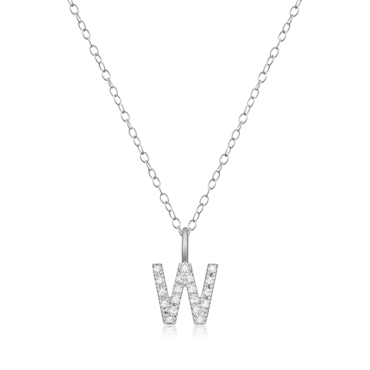 Initial Diamond Necklace