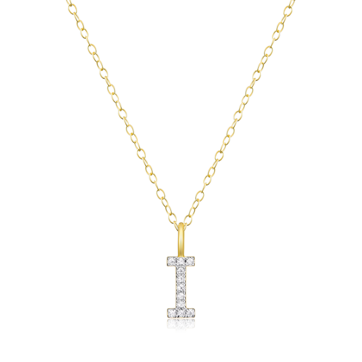 Initial Diamond Necklace