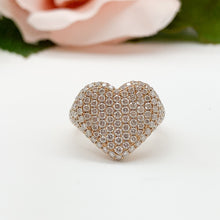 Load image into Gallery viewer, Heart Pinky Ring
