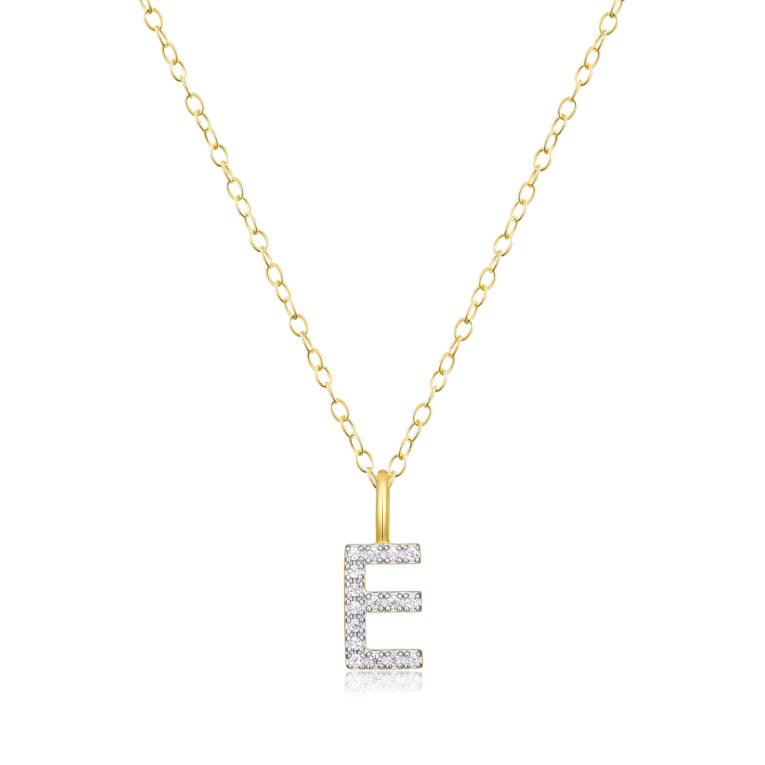 Initial Diamond Necklace