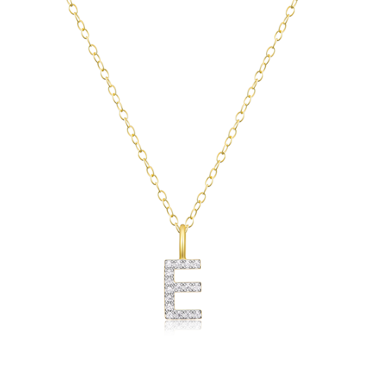 Initial Diamond Necklace