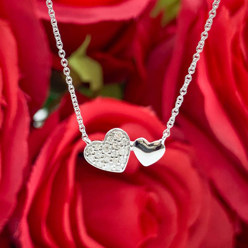 Double Heart Necklace