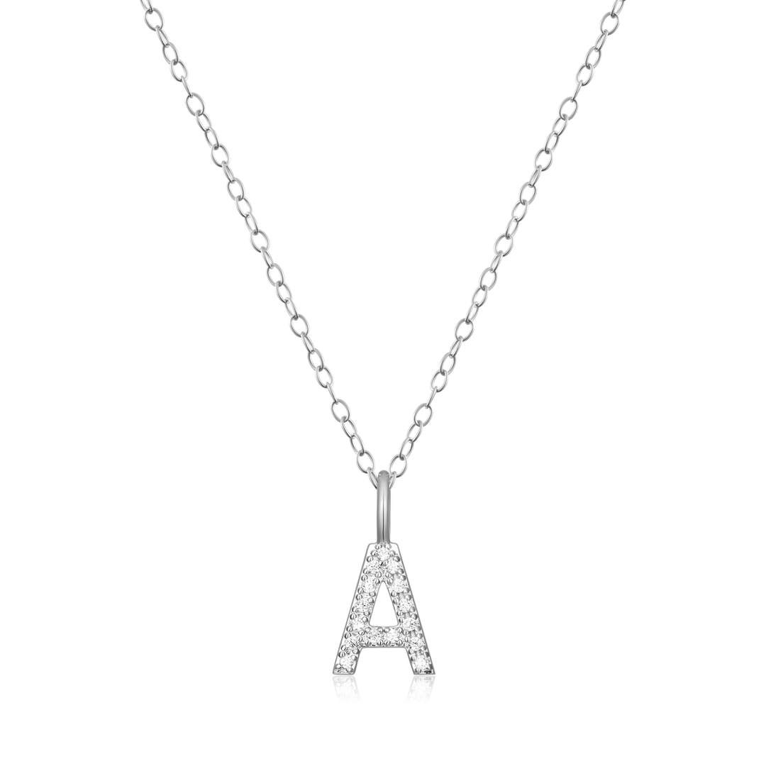 Initial Diamond Necklace