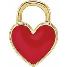 Load image into Gallery viewer, Red Enamel Charm