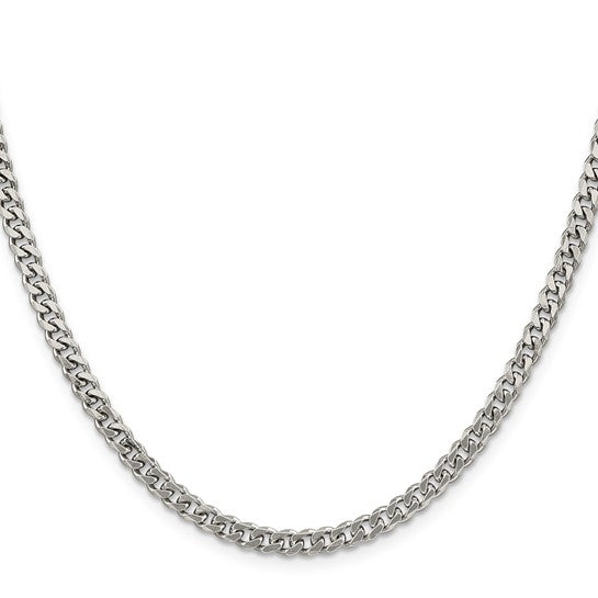 Silver Curb Chain