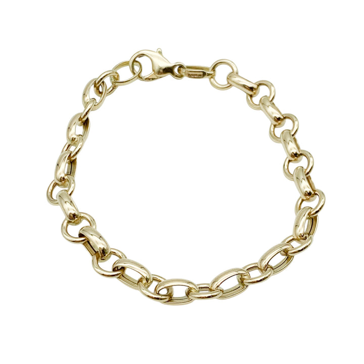 Oval Circle Bracelet