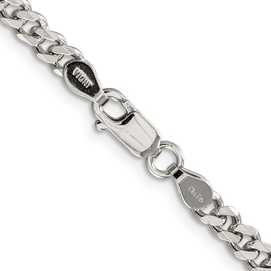 Silver Curb Chain