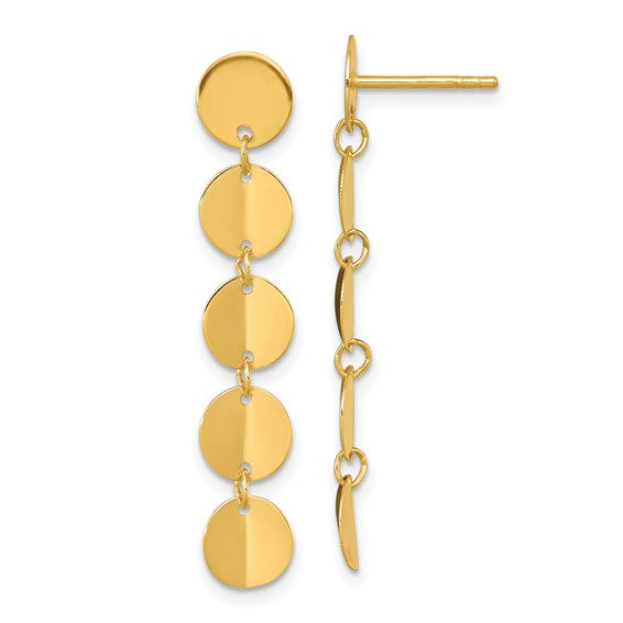 Disc Earrings