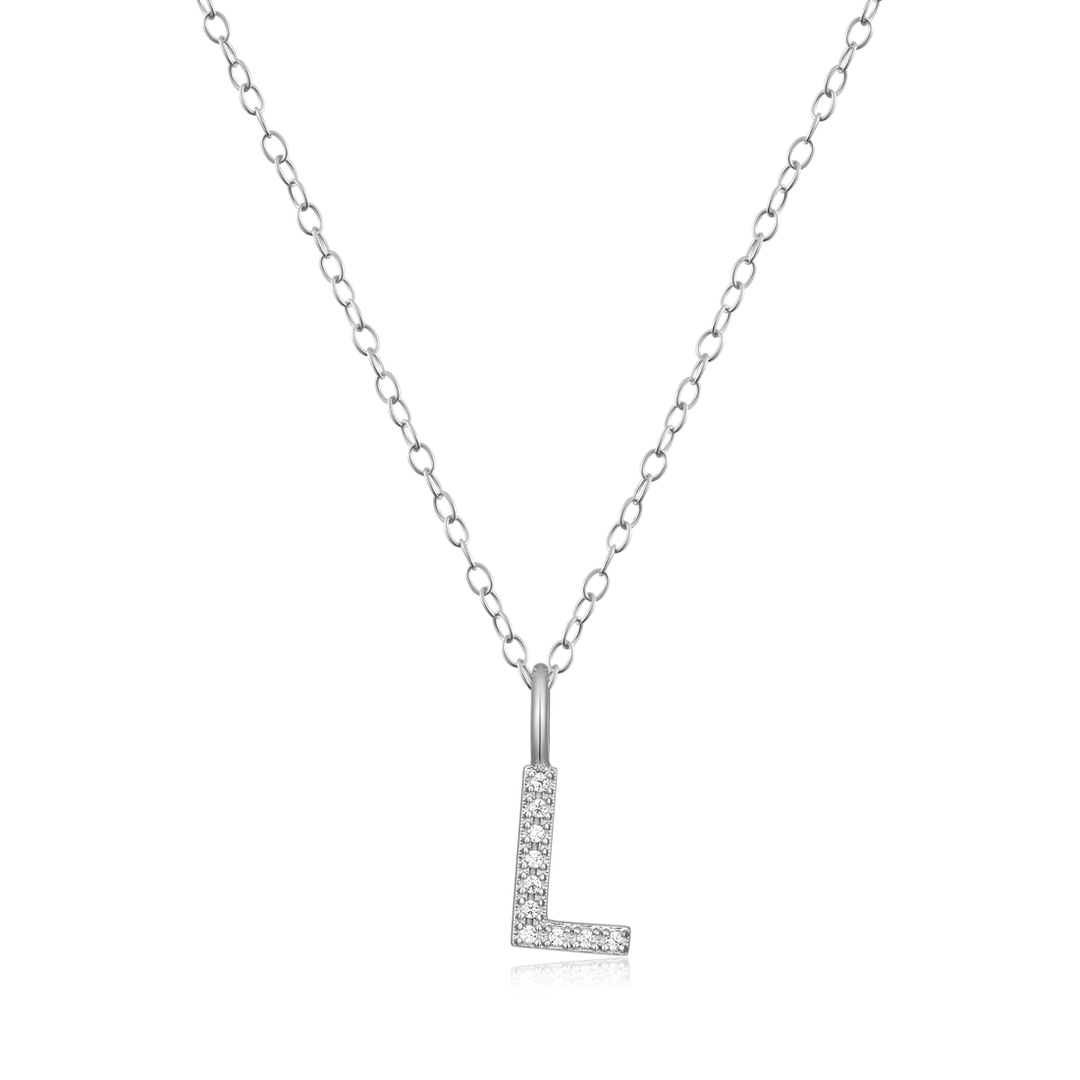 Initial Diamond Necklace