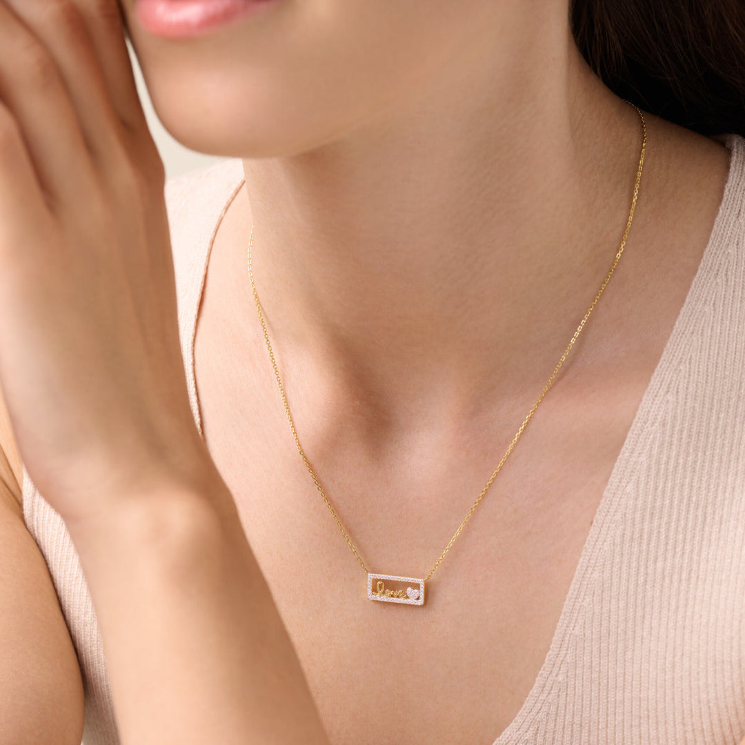 Love Frame Necklace