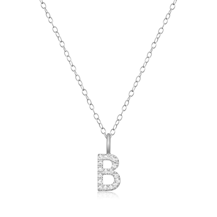 Initial Diamond Necklace