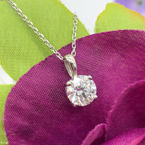 1.11ct Lab Pendant