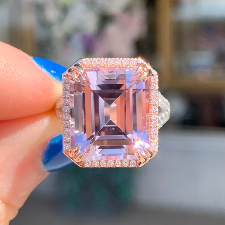 Kunzite Ring