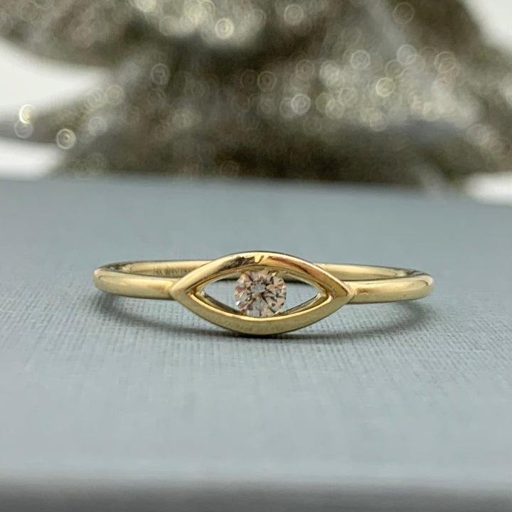 Diamond Eye Ring