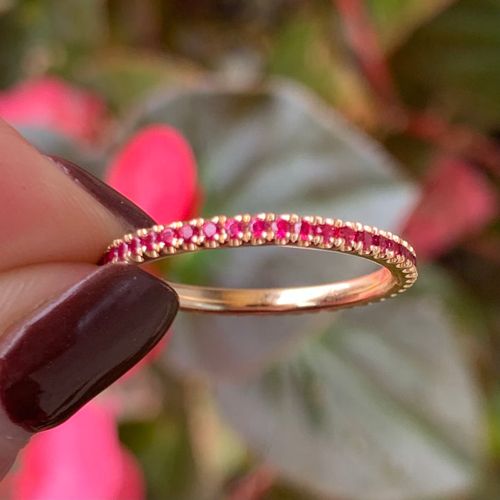 Ruby Eternity Band