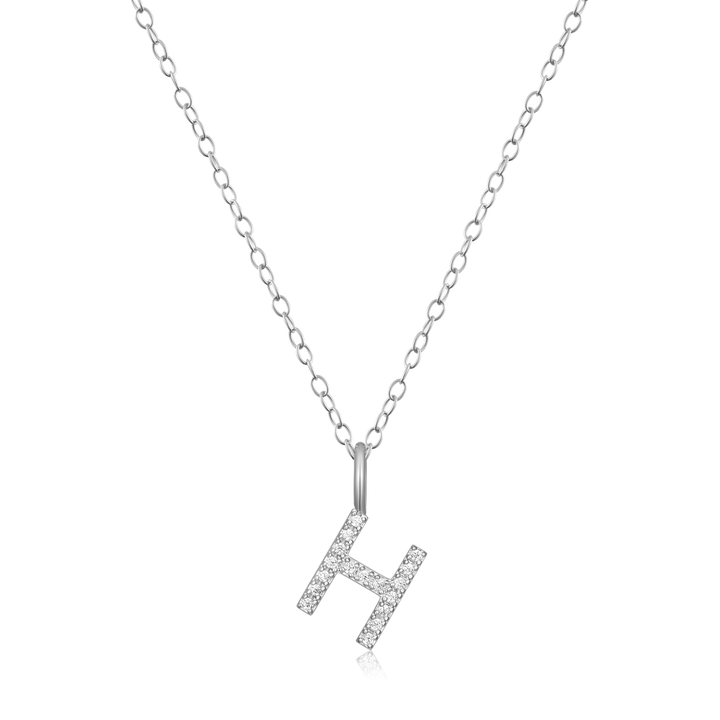 Initial Diamond Necklace