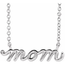 Load image into Gallery viewer, “Mom” Necklace