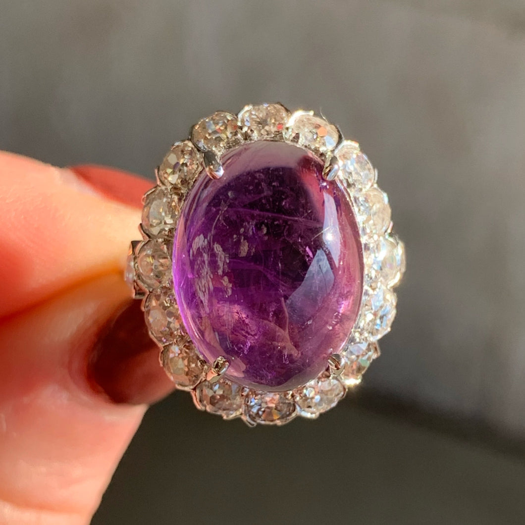 Antique Amethyst Ring