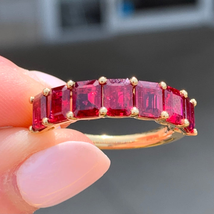 Natural Ruby Band