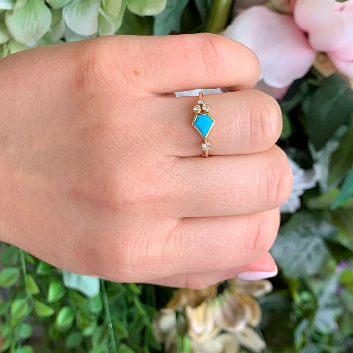 Turquoise Petite Ring