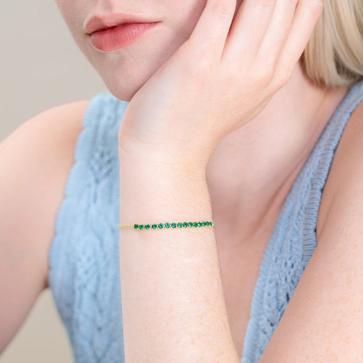 Emerald Bracelet