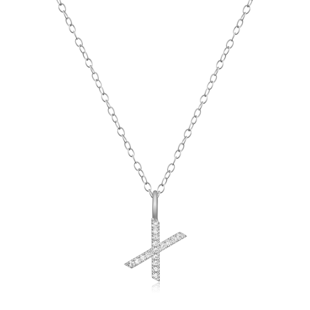 Initial Diamond Necklace