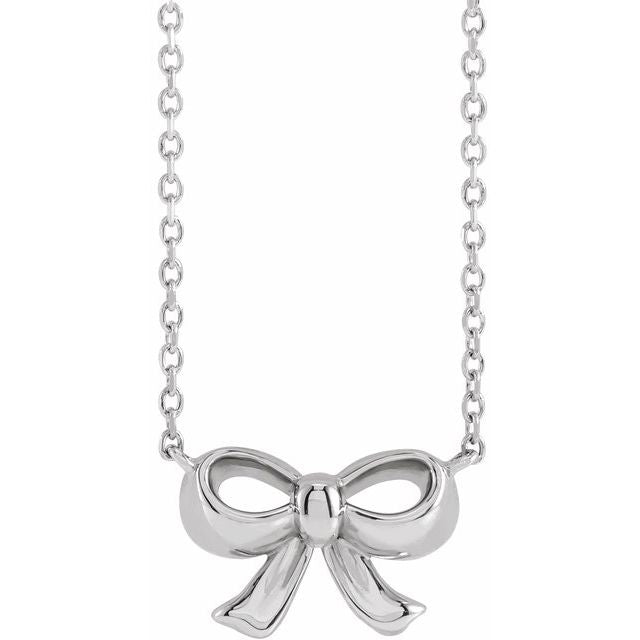 Bow Necklace