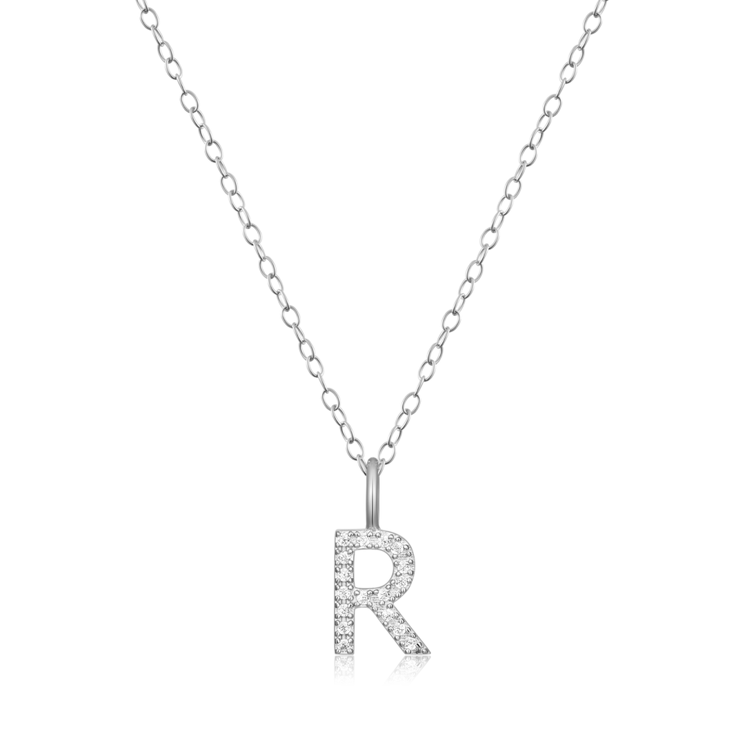 Initial Diamond Necklace