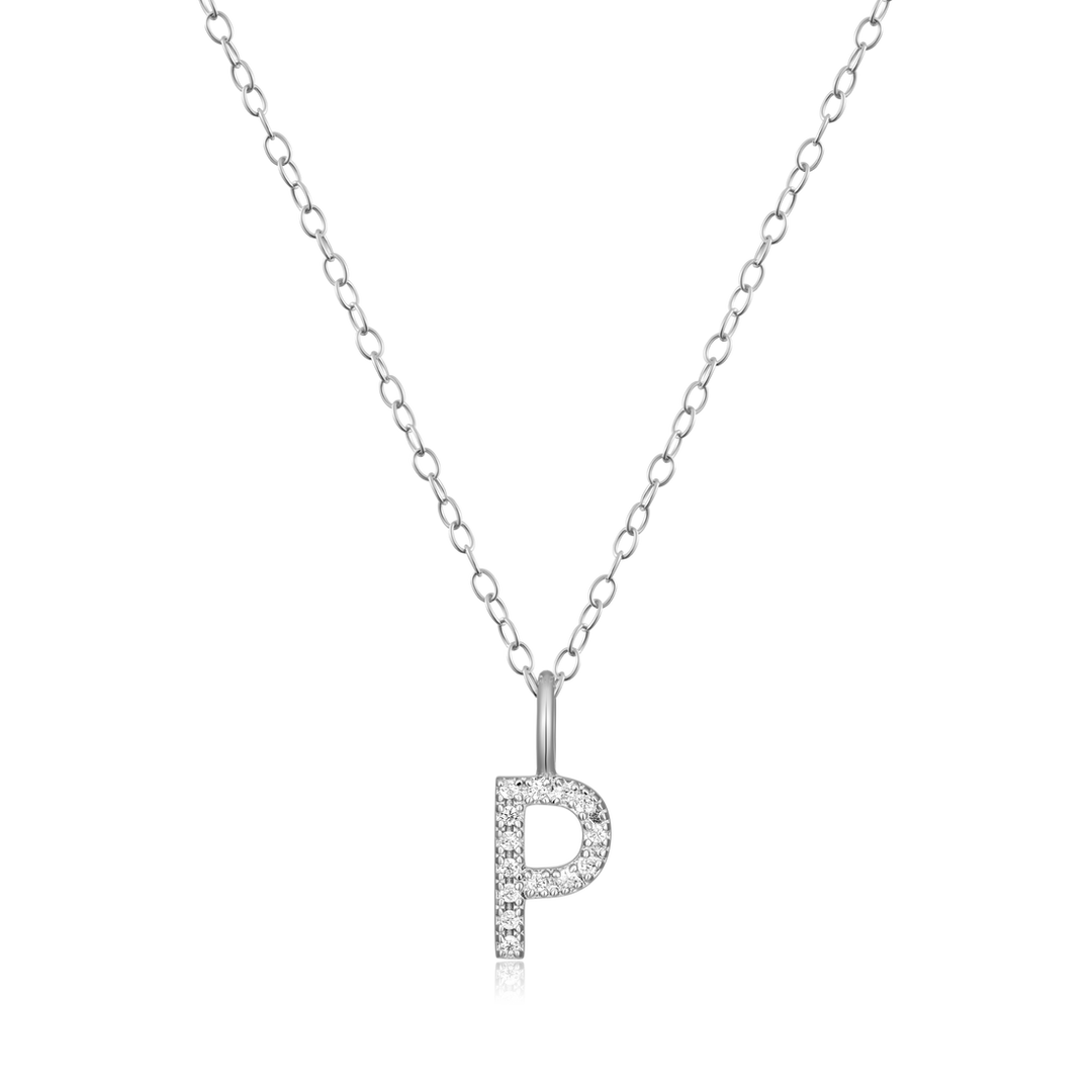 Initial Diamond Necklace