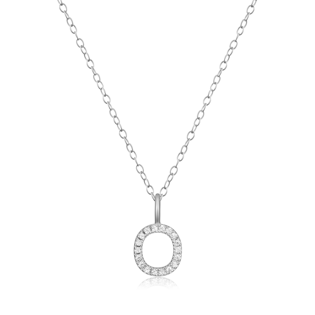 Initial Diamond Necklace