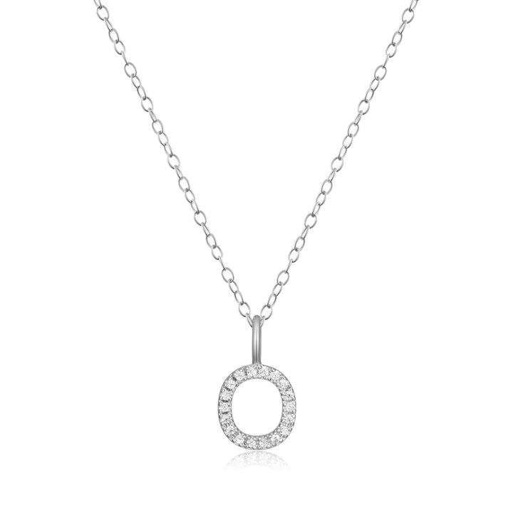 Initial Diamond Necklace