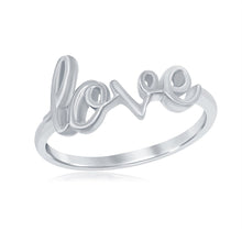Load image into Gallery viewer, Silver Love Ring
