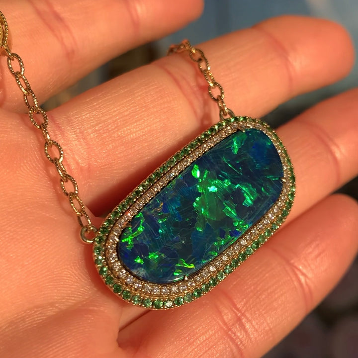 Australian Opal Necklace