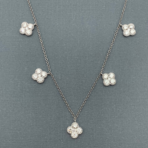 Clover Station Necklace