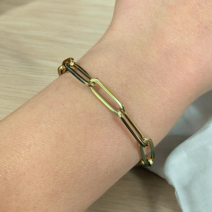 Large Paperclip Bracelet