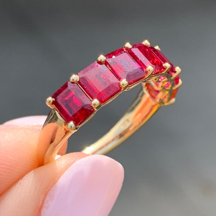 Natural Ruby Band