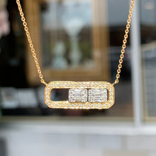 Load image into Gallery viewer, Sliding Diamond Necklace