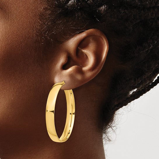 Gold Hoop Earrings