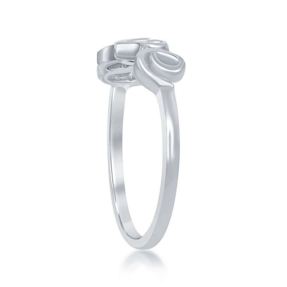 Silver Love Ring