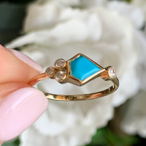 Turquoise Petite Ring