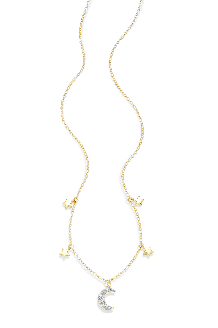 Moon & Star Necklace