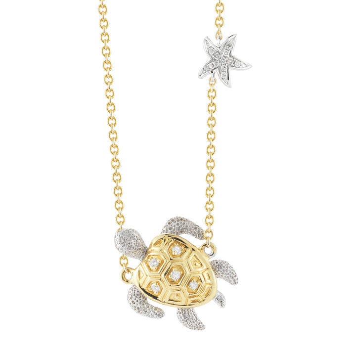 Turtle Starfish Necklace