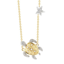 Load image into Gallery viewer, Turtle Starfish Necklace