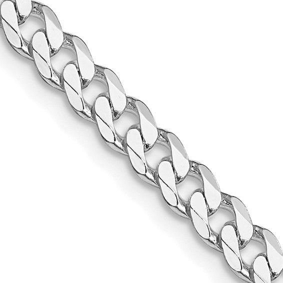 Silver Curb Chain