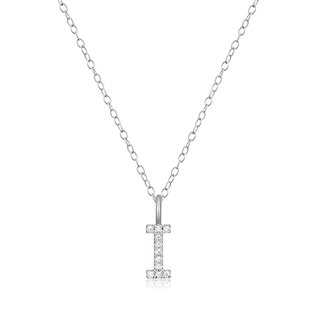 Initial Diamond Necklace