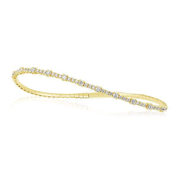 Diamond Flexible Bangle