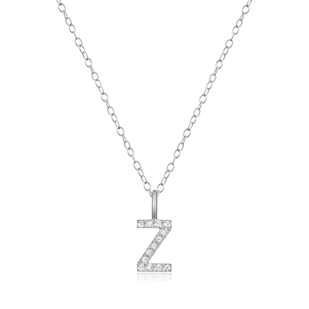 Initial Diamond Necklace