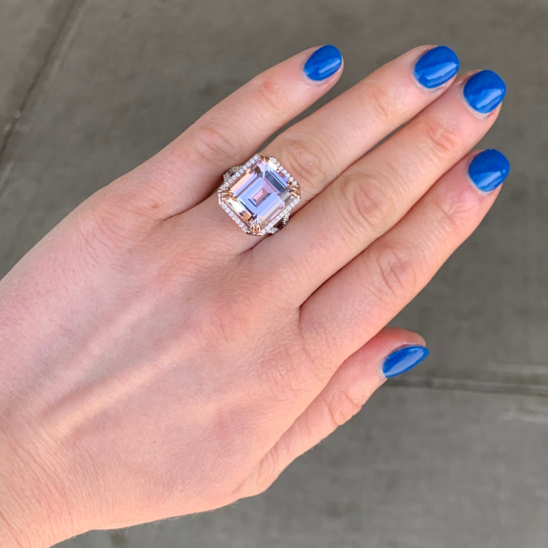 Kunzite Ring